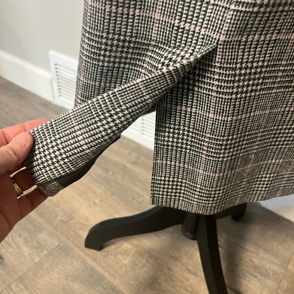 PENDELTON | VINTAGE HOUNDSTOOTH PLAID PENCIL SKIRT | SIZE 6 - Picture 6 of 7